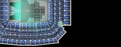 Seat view from Loge End Zone