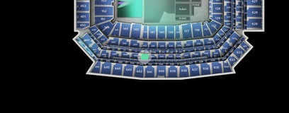 Seat view from Club III