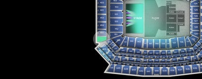 Seat view from Loge