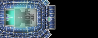 Seat view from Terrace End Zone