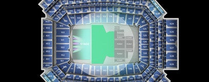Seat view from General Admission