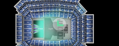 Seat view from Floor