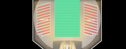 Seat view from Orchestra