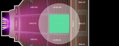 Seat view from Upper Orchestra