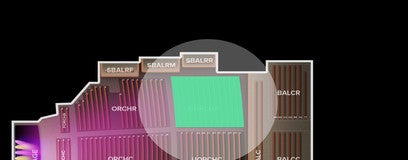 Seat view from Upper Orchestra