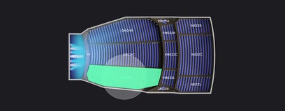 Seat view from Orchestra