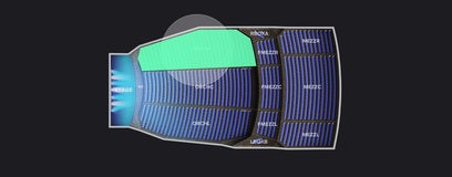 Seat view from Orchestra