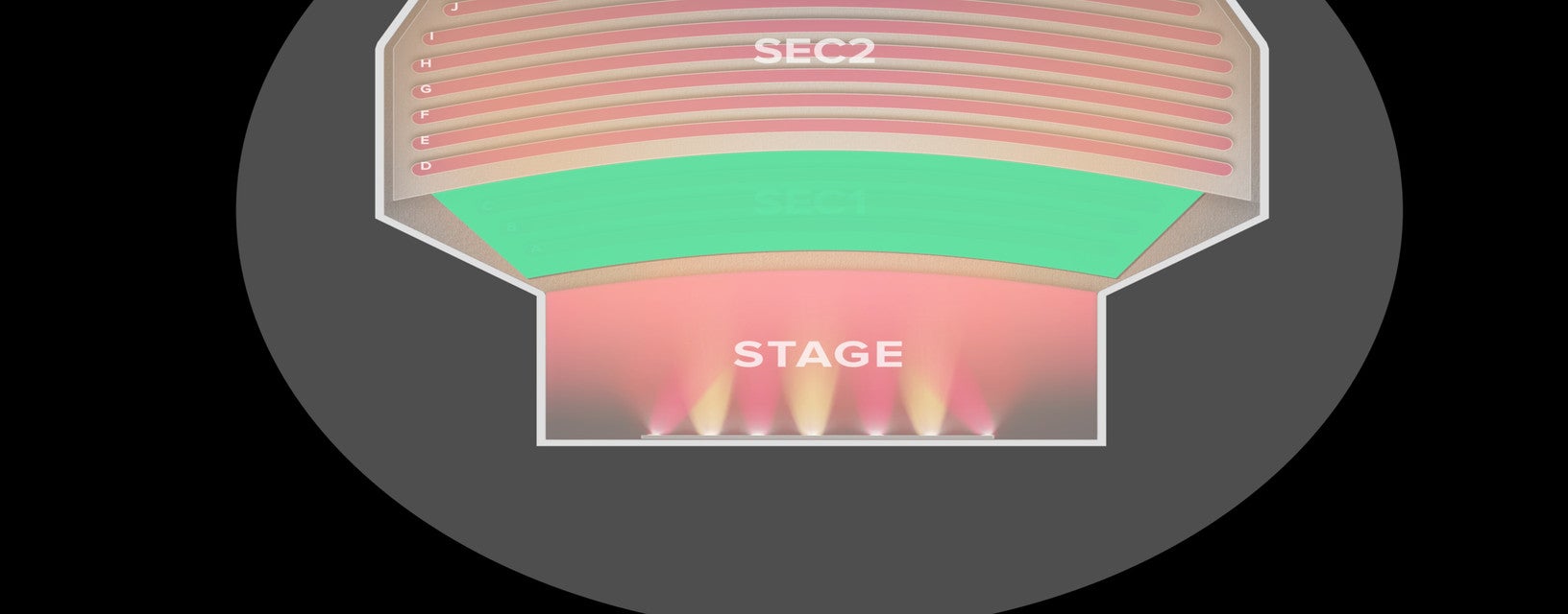 Seat view from Section