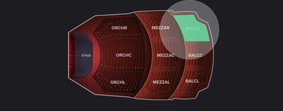 Seat view from Balcony Right