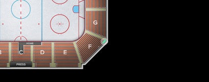 Seat view from General Admission