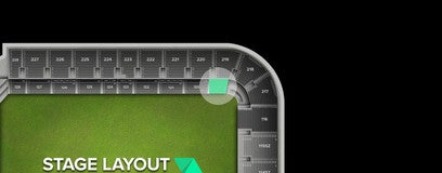 Seat view from Premium