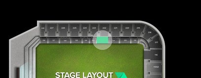 Seat view from Premium