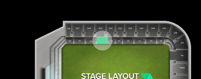 Seat view from Premium