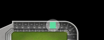 Seat view from Reserved