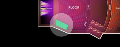 Seat view from Royal