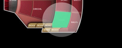 Seat view from Dress Circle