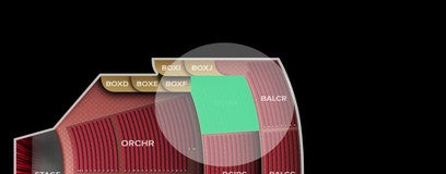Seat view from Dress Circle
