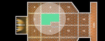 Seat view from Level 1