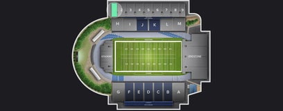 Seat view from Upper Midfield