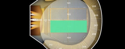 Seat view from Lower