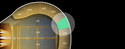 Seat view from Upper