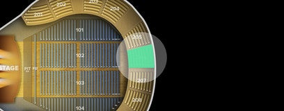 Seat view from Upper