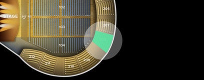 Seat view from Upper