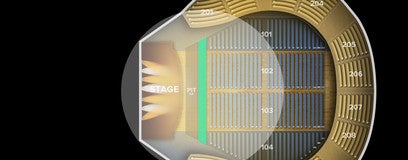 Seat view from Front Row