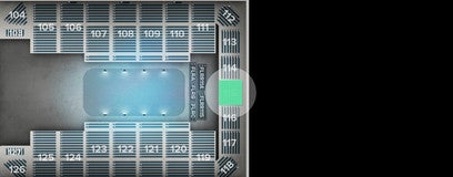Seat view from Section