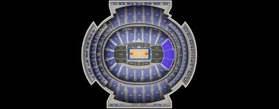 Seat view from 100 Level