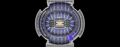 Seat view from 200 Level