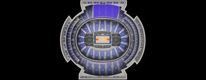 Seat view from 200 Level