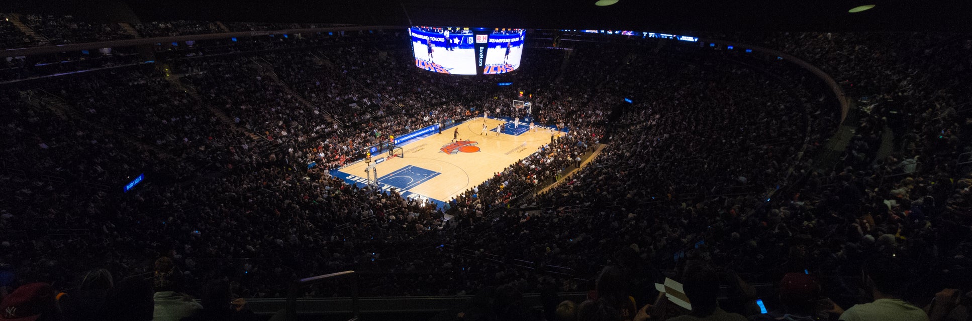 Seat view from Upper Goal