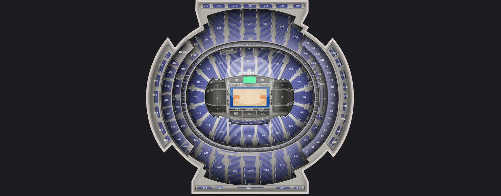Seat view from Floor