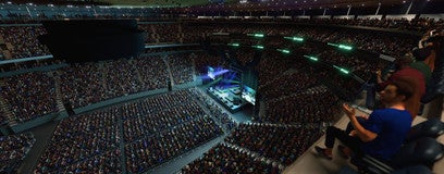 Seat view from Upper