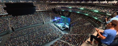 Seat view from Chase Bridge