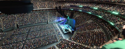 Seat view from Chase Bridge