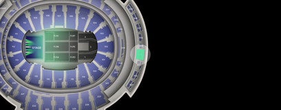 Seat view from The Lounges