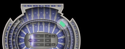 Seat view from Middle