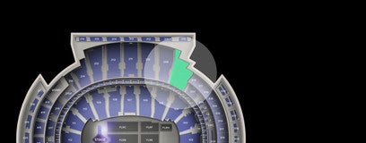 Seat view from Middle