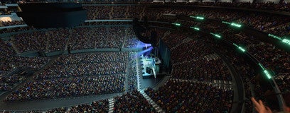 Seat view from Chase Bridge