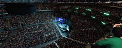 Seat view from Chase Bridge