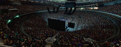 Seat view from Upper