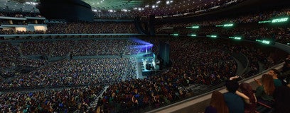 Seat view from Upper