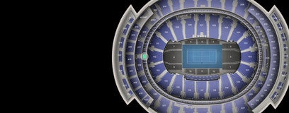 Seat view from Mezzanine Club