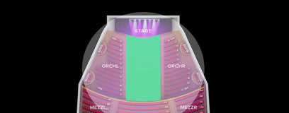 Seat view from Orchestra