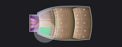 Seat view from Orchestra