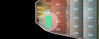 Seat view from Floor