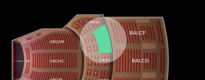 Seat view from Mezzanine