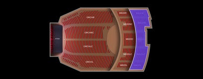 Seat view from Balcony Zone
